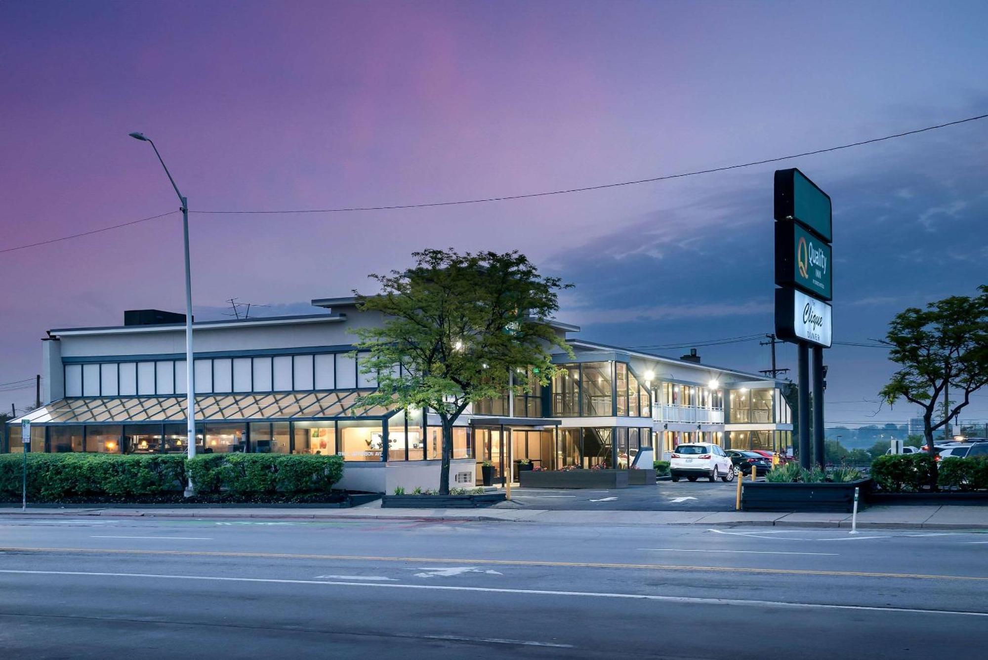 Quality Inn Detroit Downtown Экстерьер фото